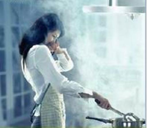 烹饪油烟可导致肺癌